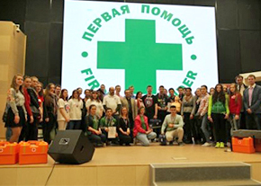 Компания МЕДПЛАНТ - партнер Московских юношеских медицинских игр—2014