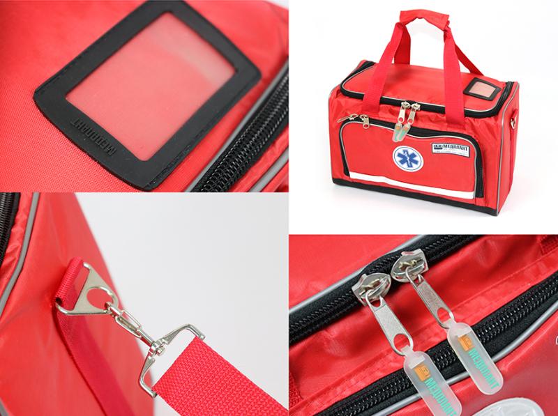 Medical bag of general use SMU-03 (red) for general practice set NVOP-01-"Medint-M"