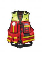 Load-bearing vest ZHR—01, red