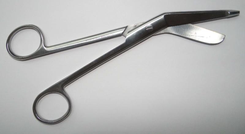 Ножницы медицинские для разрезания повязок по Листеру (размер 20 см) —  купить в Москве