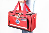 Medical bag of general use SMU-03 (red) for general practice set NVOP-01-"Medint-M"