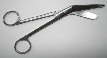 Ножницы медицинские для разрезания повязок по Листеру (размер 20 см)