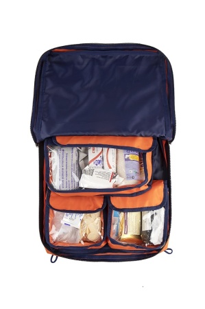 Набор первой помощи НПП (базовый) исполнение 2, в сумке-чехле «ВОЛОНТЕР-3», цвет оранжевый