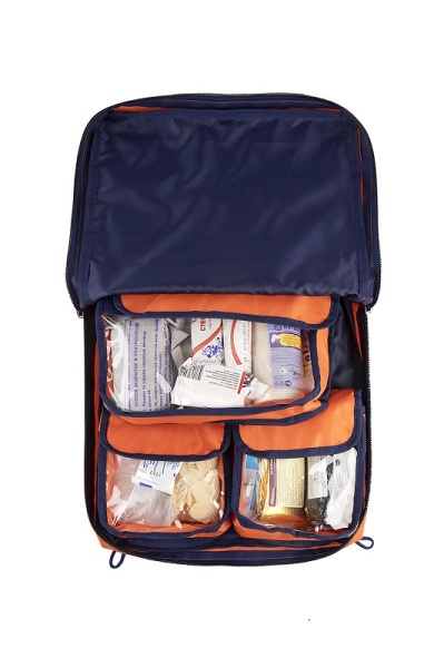 Набор первой помощи НПП (базовый) исполнение 2, в сумке-чехле «ВОЛОНТЕР-3», цвет оранжевый