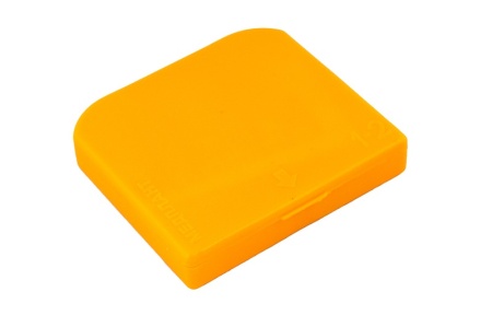 Plastic ampoule case АP-2, orange colour
