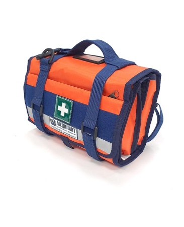 Набор первой помощи НПП (базовый) исполнение 1, в сумке универсальной раскладной СУР-01, цвет оранжевый
